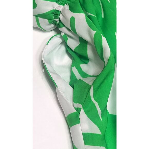 Lilly Pulitzer for Target Anniversary Boom Boom Jumpsuit  Kelly Green wide leg - Picture 6 of 10